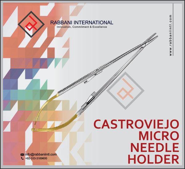 CASTROVIEJO Micro Needle Holder