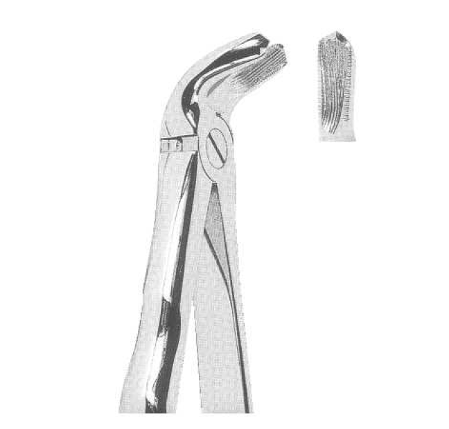 ROD 090-EX Extracting Forceps-Anatomically Shaped Handle