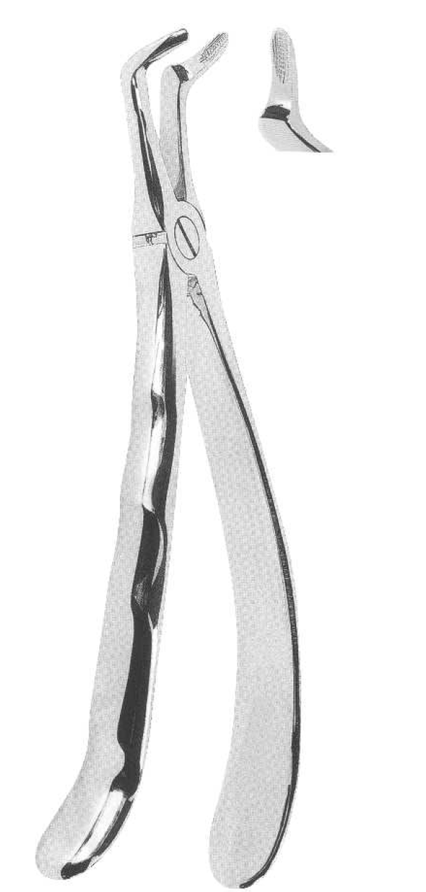 ROD 098-EX Extracting Forceps-Anatomically Shaped Handle