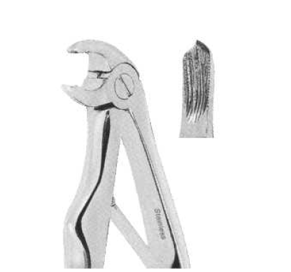 ROD 140-EX Extracting Forceps Children-Klein Pattern