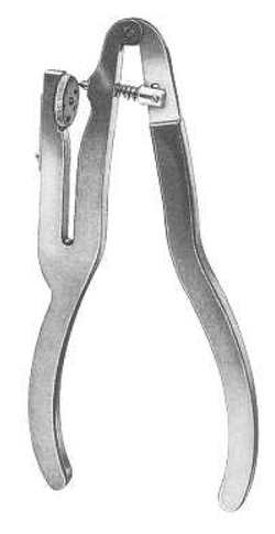 ROD 311-20 RS Damp Clamp Forceps-Ivory