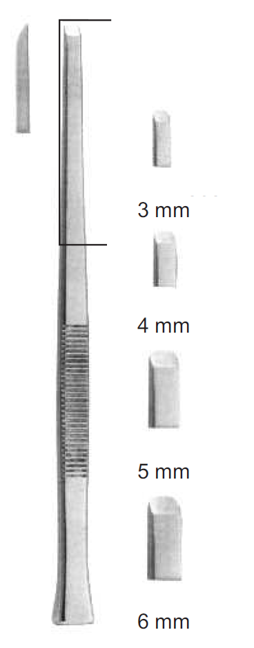 ROD 405-PD Bone Chisels Gouges-Partsch