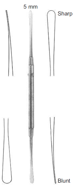 ROD 473-07 PD Bone Elevators-Freer