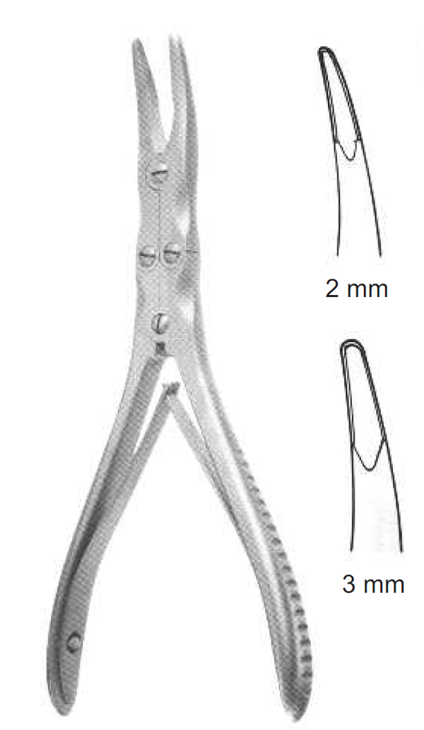 ROD 733-29 SG Rongeurs-Ruskin Mini