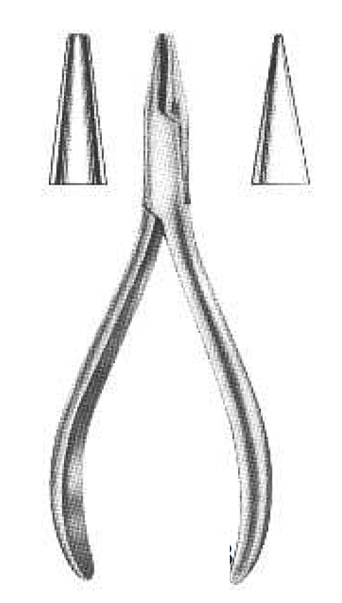 ROD 791-OD Prosthetic Pliers-Schwarz