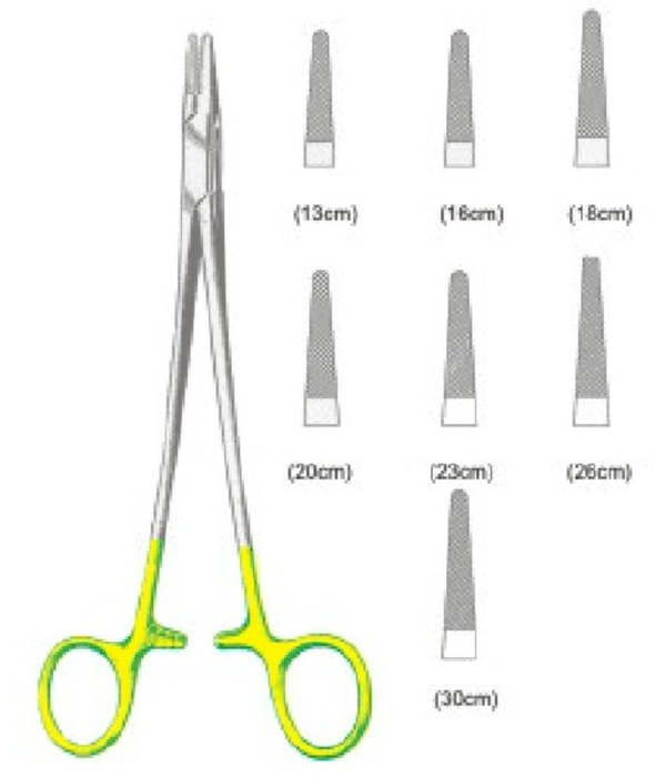 ROD 898-TC Needle Holders-Mayo Heger