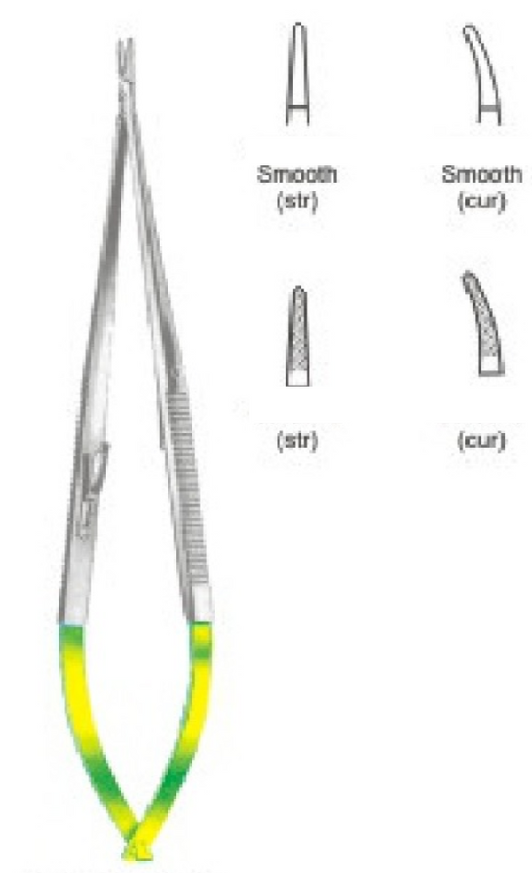 ROD 917-TC Needle Holders-Castroviejo