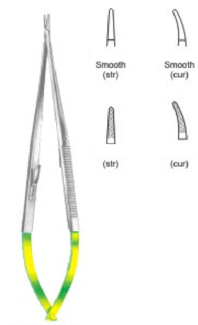 ROD 917-TC Needle Holders-Castroviejo