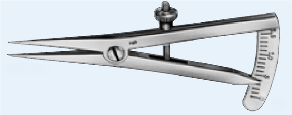 ROP 003-CL CASTROVIEJO Eye Caliper