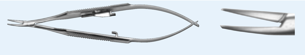 ROP 266-NH TROUTMAN Micro Needle Holder